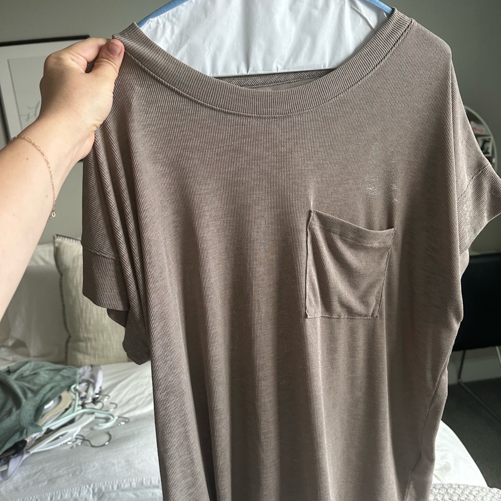 Cozy Brown Madewell Top